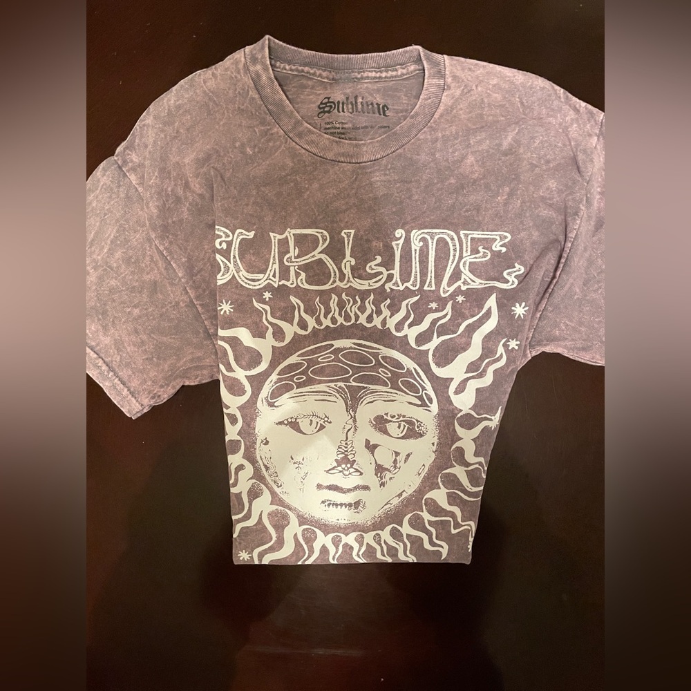 Sublime Graphic Tee in Purple